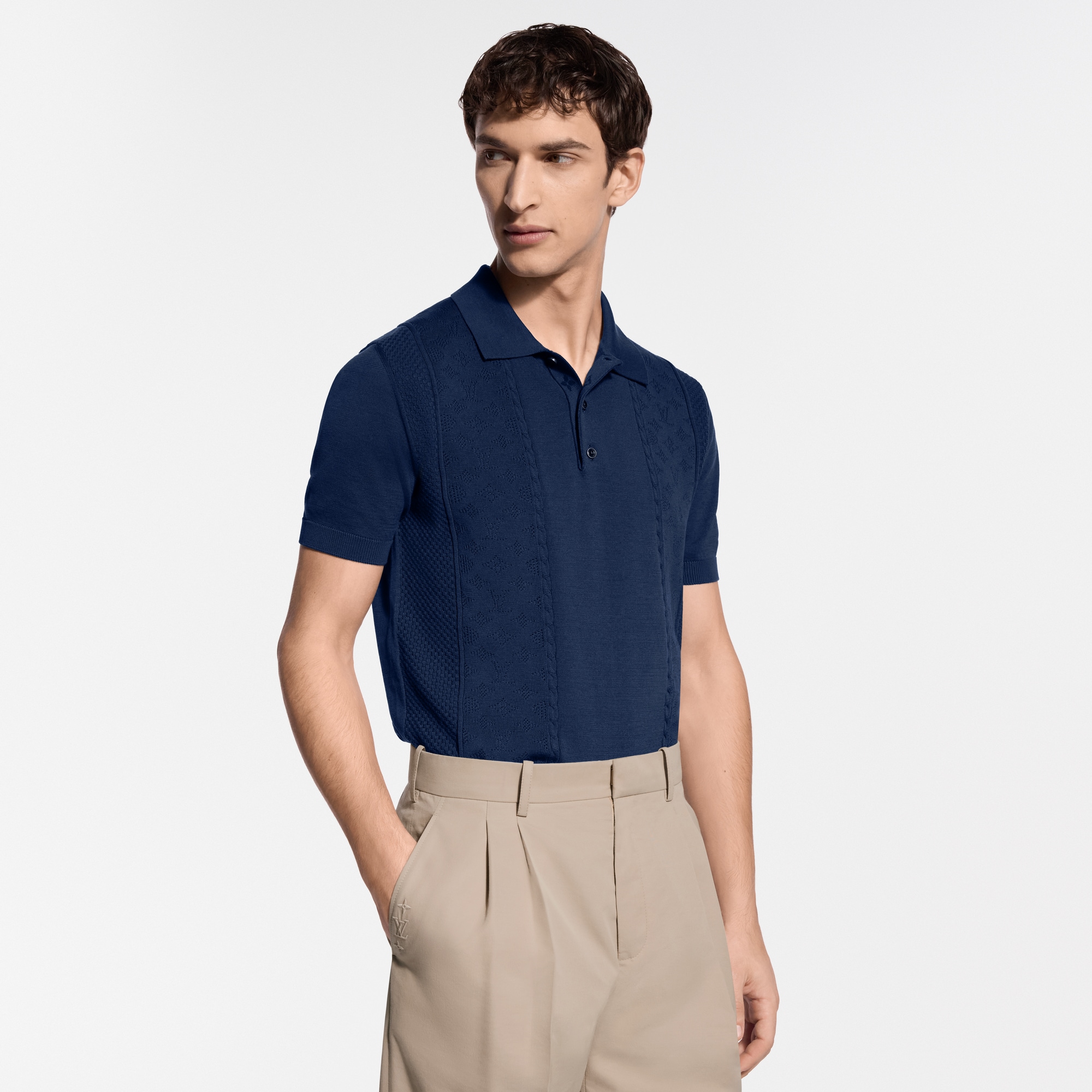 コットンシルク ポインテール ポロシャツ ｜ルイ・ヴィトン 公式サイト